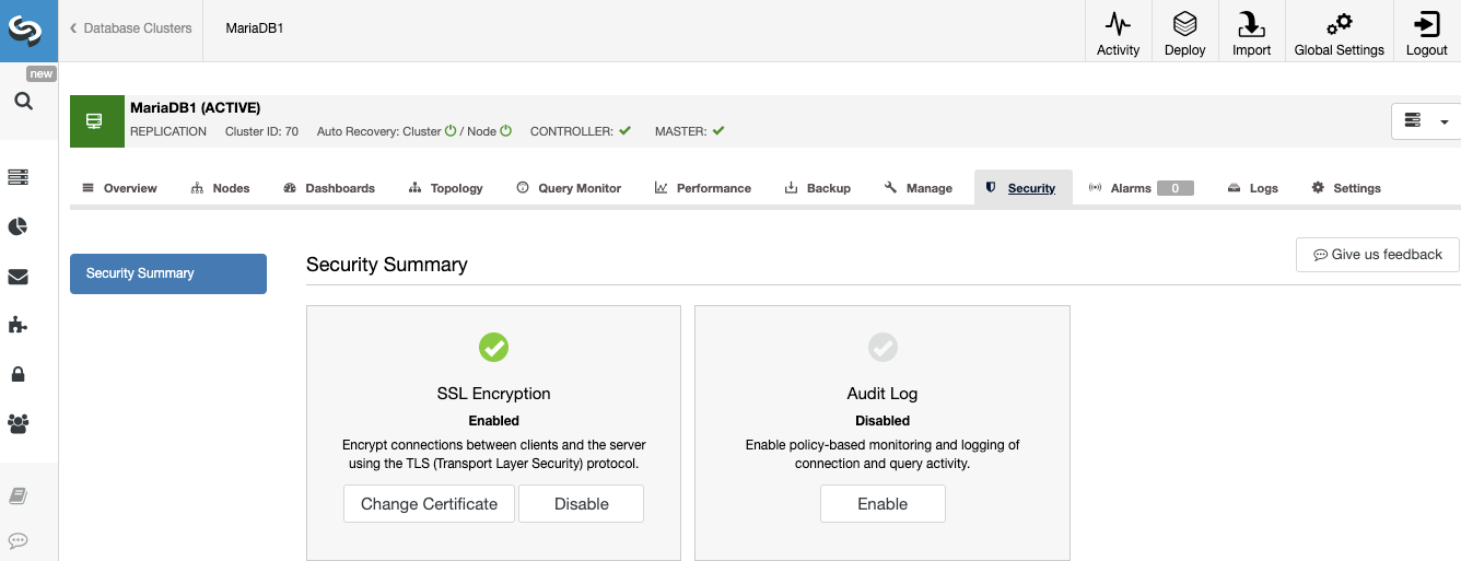 MariaDB Server Database Encryption Basics